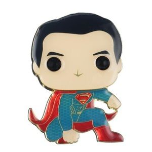 POP! Pin Justice League SUPERMAN (06) NEW Enamel Pin by Funko